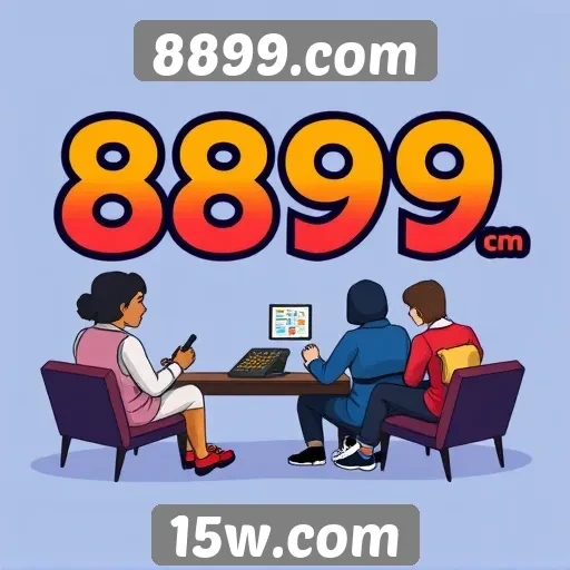 Comunitários do 8899.com interagem em fóruns e discussões